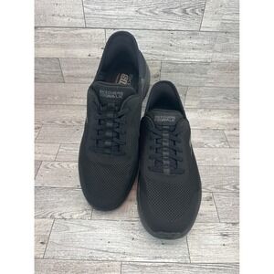 Skechers GOwalk Slip-ins US 9.5 Black Walking Shoes Sneakers Comfort